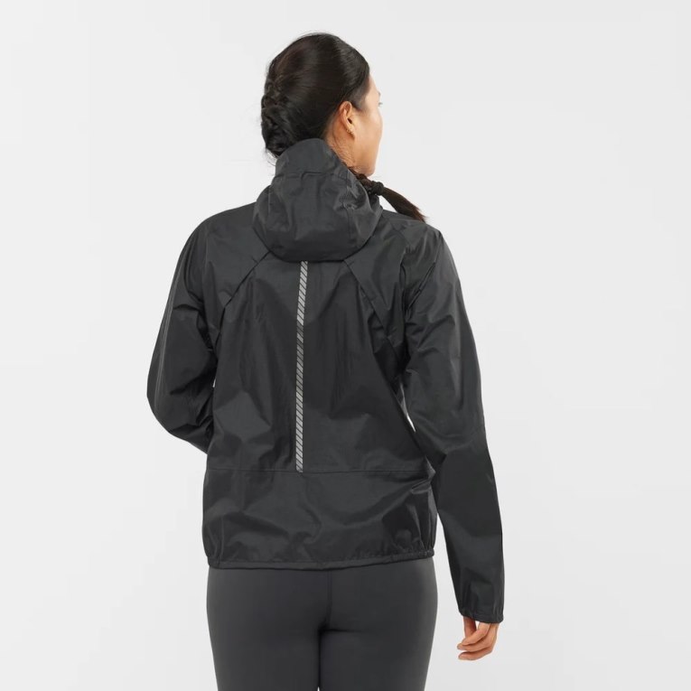 Salomon Bonatti Waterproof Women's Shell Jackets Black | CA 95H4
